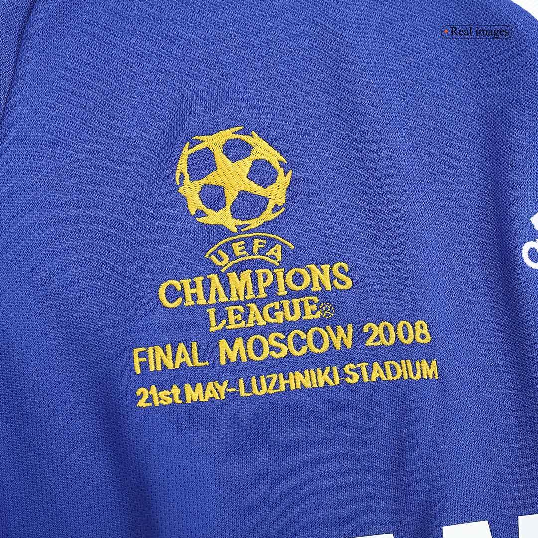 Męska Koszulka Retro Domowa Chelsea 2008 - UCL - Topowe Koszulki Pilkarskie Sklep Internetowy