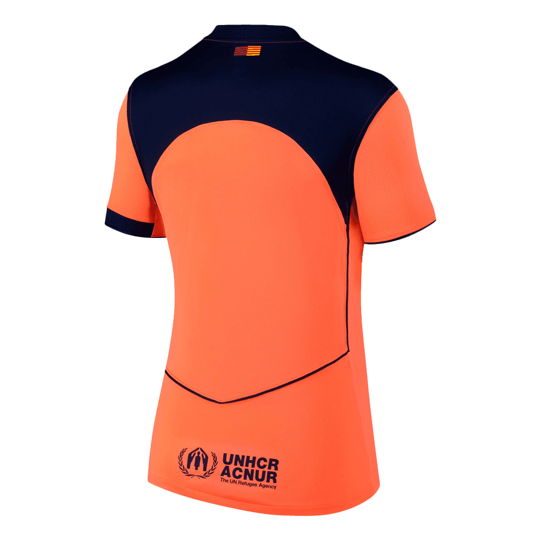 Damska Koszulka Wyjazdowa Barcelona 2025/26 - Topowe Koszulki Pilkarskie Sklep Internetowy