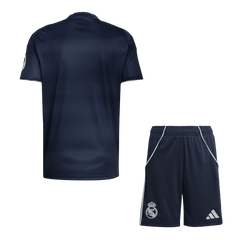 Męski Zestaw Wyjazdowy Real Madryt (Koszulka+Spodenki) 2025/26 - Topowe Koszulki Pilkarskie Sklep Internetowy