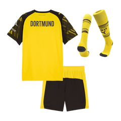Dziecięcy Zestaw Domowa Borussia Dortmund (Koszulka + Spodenki + Skarpety) 2025/26