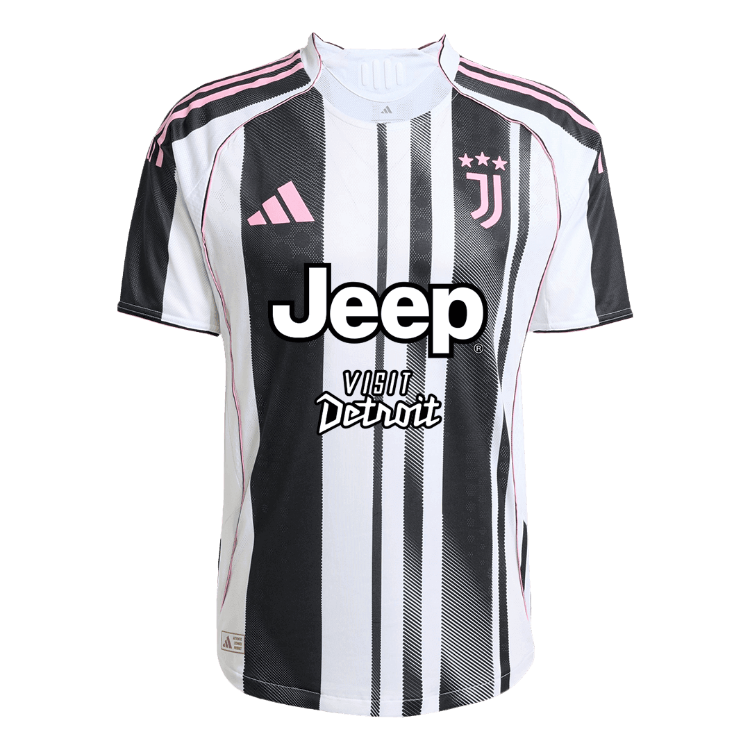 Męska Koszulka Domowa Juventus KALULU #15 Wersja Piłkarska 2025/26 - Slim Fit - Topowe Koszulki Pilkarskie Sklep Internetowy
