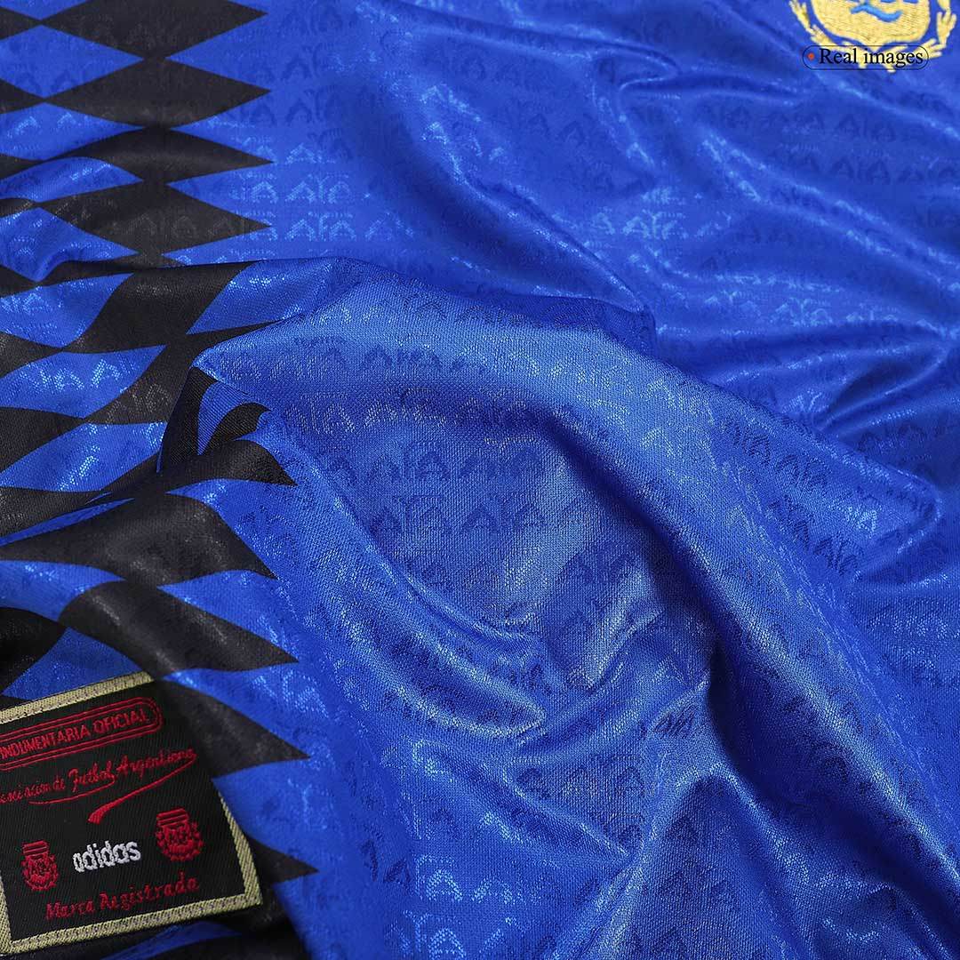 Męska Koszulka Retro Wyjazdowa Argentina 1994 - Topowe Koszulki Pilkarskie Sklep Internetowy