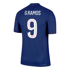Męska Koszulka Domowa PSG G.RAMOS #9 Wersja Piłkarska 2025/26 - Slim Fit