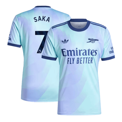 Tercera camiseta visitante del Arsenal 2024/25 SAKA #7