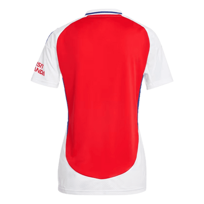 Damska koszulka piłkarska Arsenal Home wysokiej jakości 2024/25