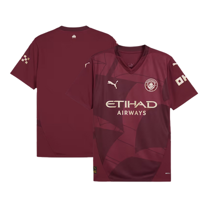 Tercera camiseta visitante del Manchester City 2024/25