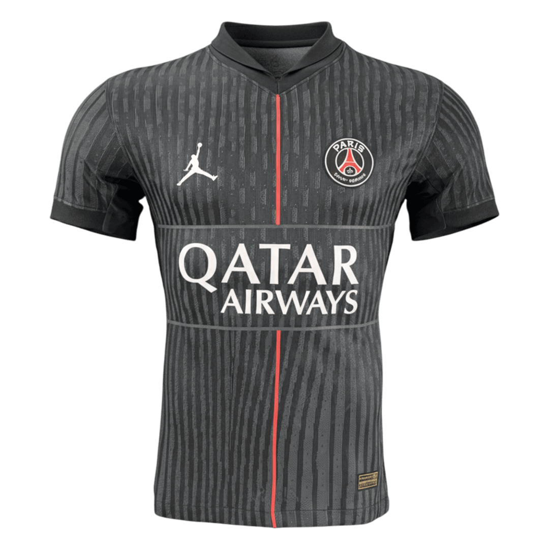 Męska Koszulka Czwarta Wyjazdowa PSG Wersja Piłkarska 2025/26 - Slim Fit