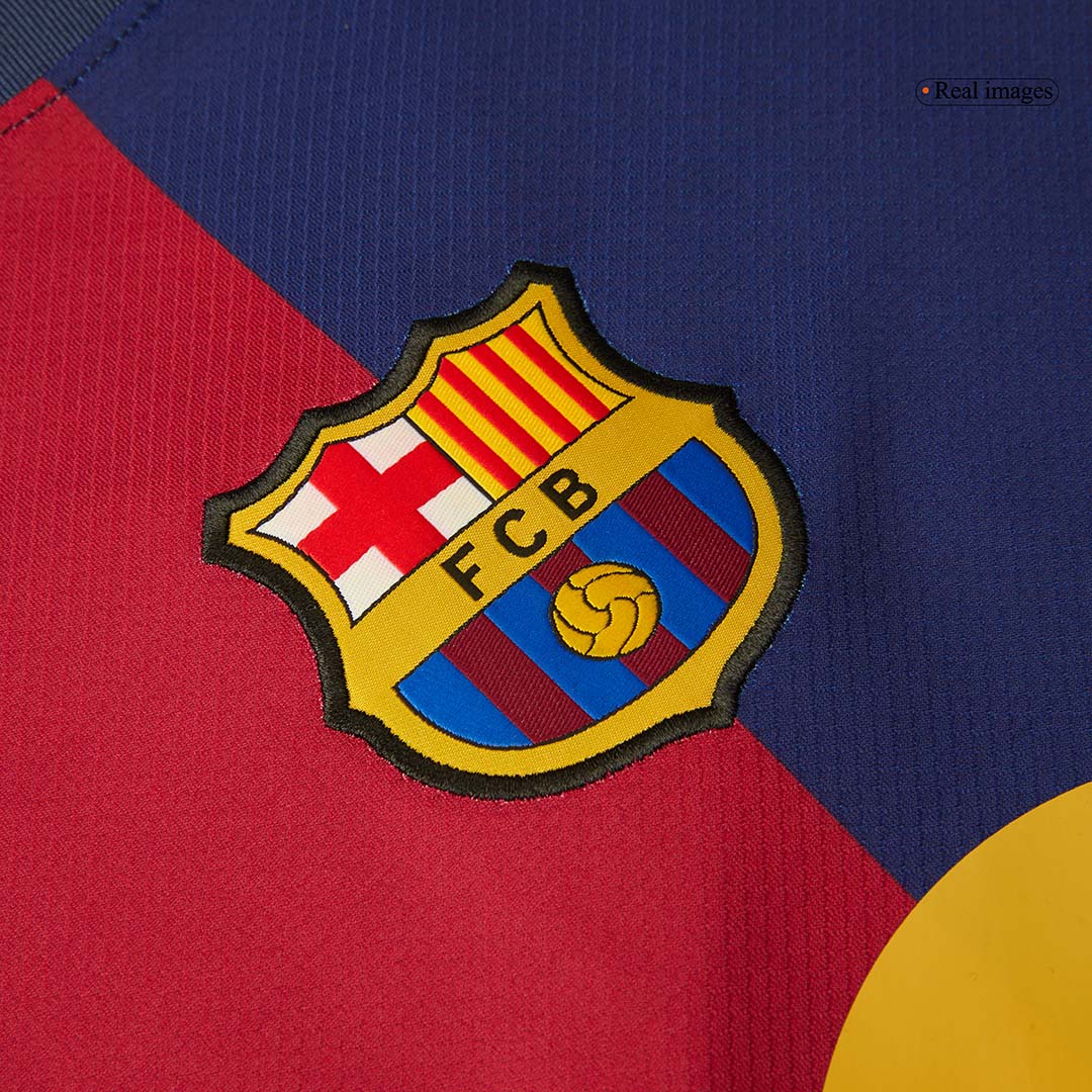 Camiseta de fútbol de local para hombre del Barcelona 2024/25 - 125 Aniversario (Logo Spotify sin texto)