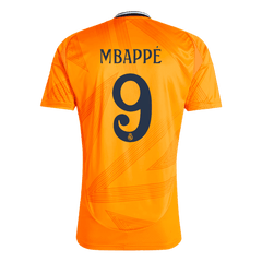 MBAPPÉ #9 Męska Wysokiej jakości wyjazdowa koszulka piłkarska Realu Madryt 2024/25 - Topowe Koszulki Pilkarskie Sklep Internetowy