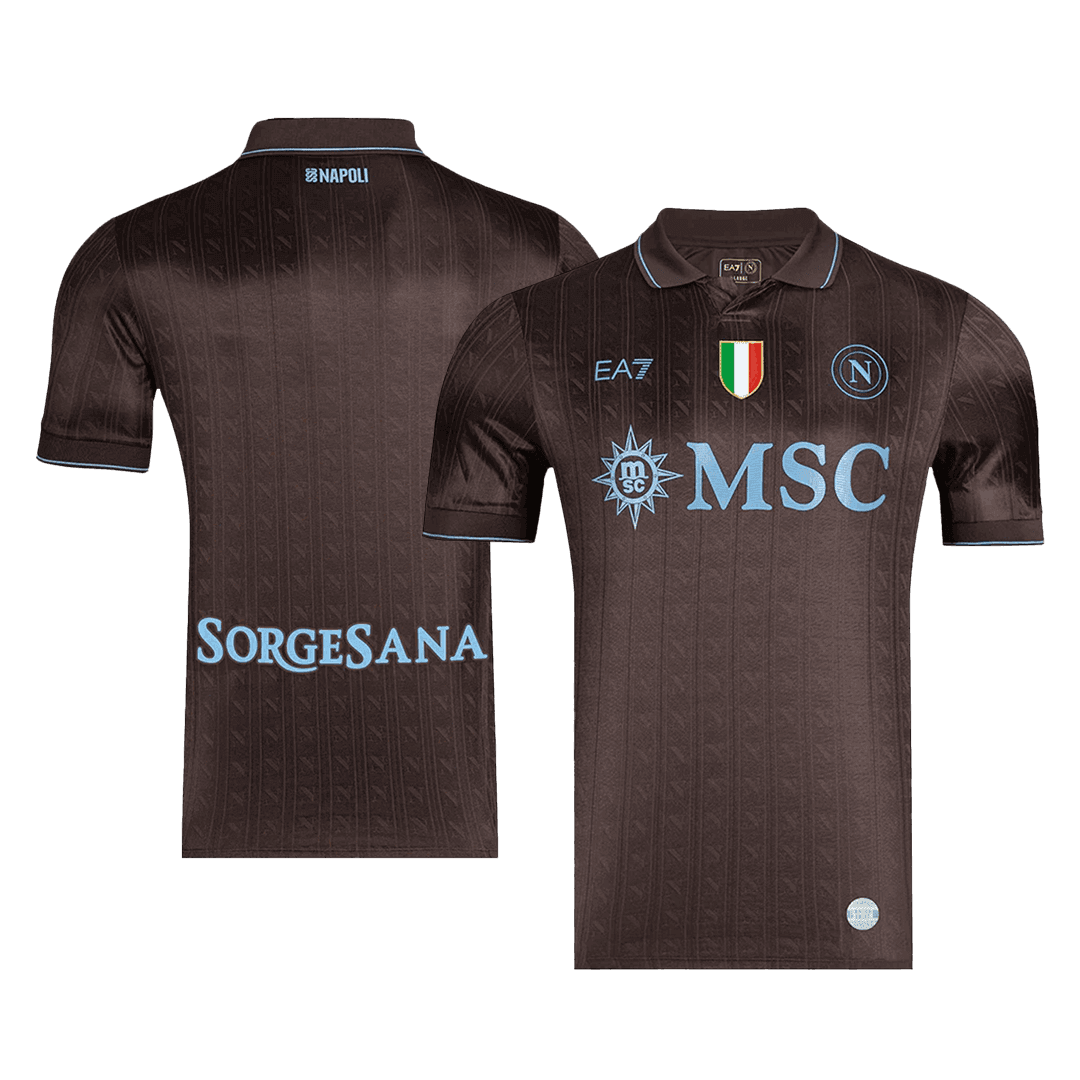 Męska Koszulka Trzecia Wyjazdowa Napoli 2025/26 - Topowe Koszulki Pilkarskie Sklep Internetowy