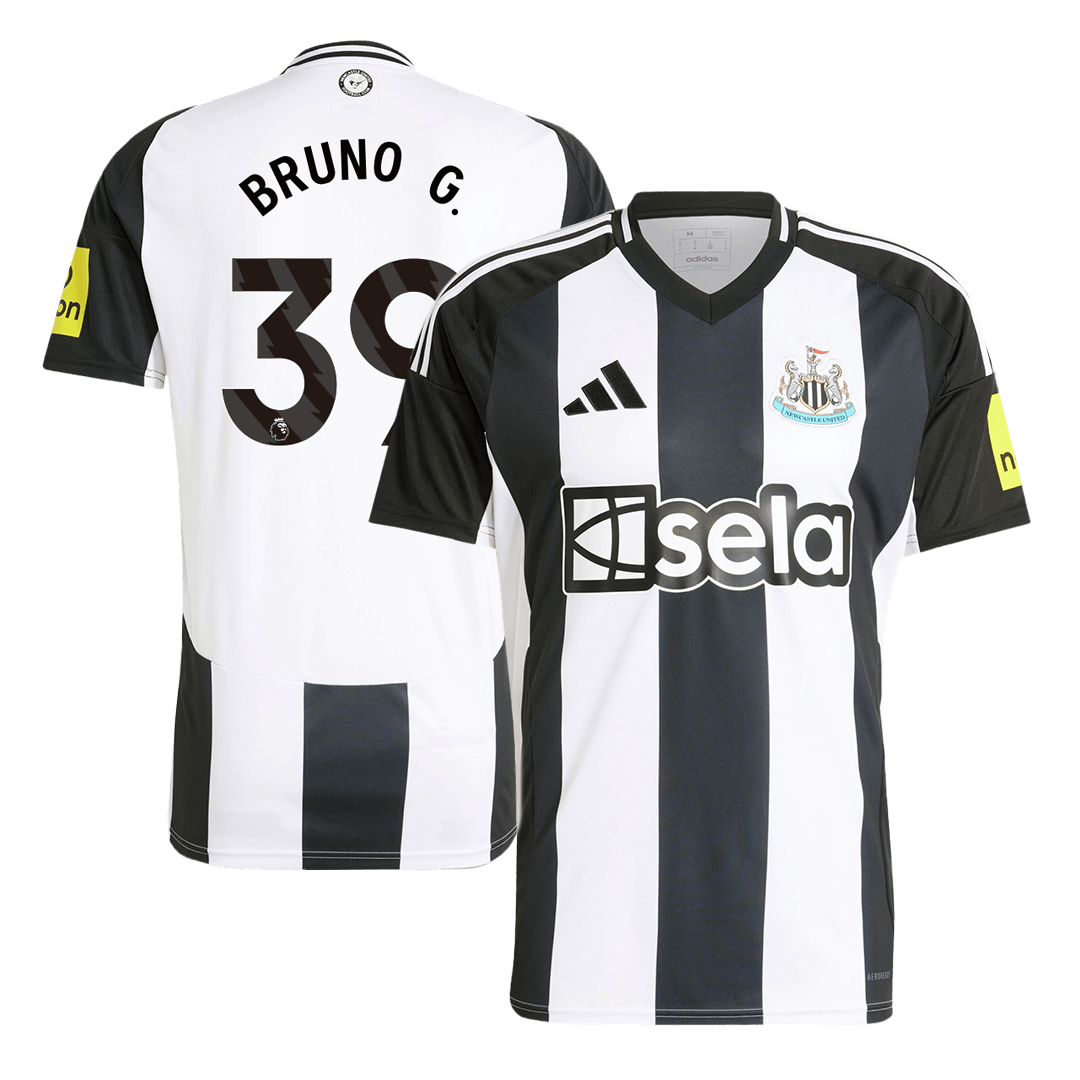 Męska BRUNO G. #39 Newcastle United Home Wysokiej jakości koszulka piłkarska 2024/25