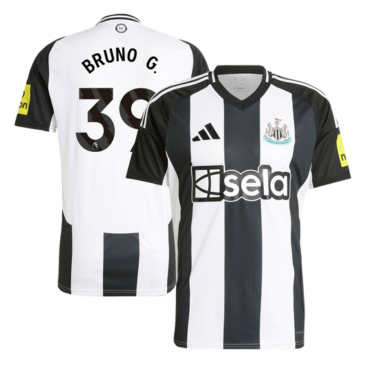 Męska BRUNO G. #39 Newcastle United Home Wysokiej jakości koszulka piłkarska 2024/25