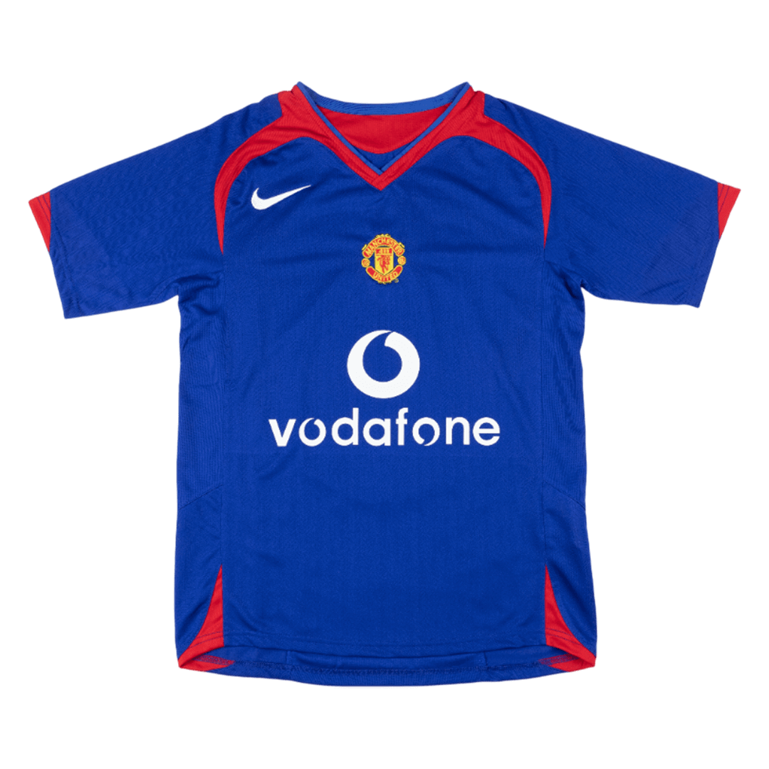 Męska Koszulka Retro Wyjazdowa Manchester United 2005/06