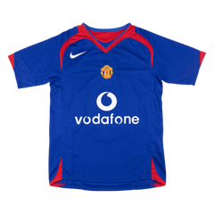 Męska Koszulka Retro Wyjazdowa Manchester United 2005/06