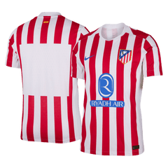 Męska Koszulka Domowa Atletico Madrid Wersja Piłkarska 2025/26 - Slim Fit - Topowe Koszulki Pilkarskie Sklep Internetowy