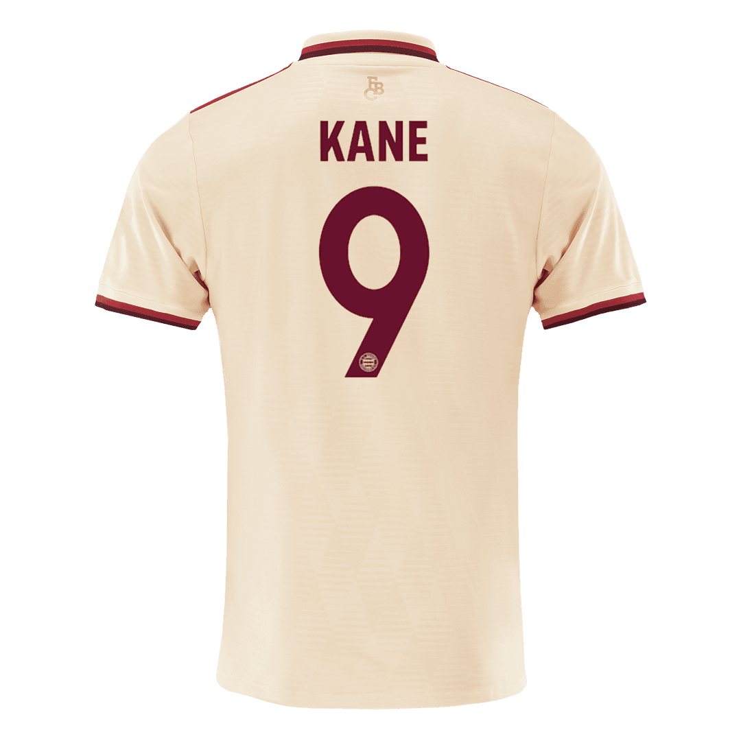 Męska Trzecia Wyjazdowa Koszulka Bayern Munich KANE #9 2024/25 – UCL - Topowe Koszulki Pilkarskie Sklep Internetowy