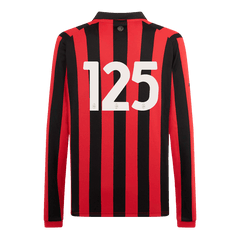 Męska koszulka piłkarska z długim rękawem #125 AC Milan 125th Anniversary 2024/25 - Topowe Koszulki Pilkarskie Sklep Internetowy