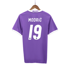 Męska Koszulka Retro Wyjazdowa Real Madrid MODRIĆ #19 2016/17 - Topowe Koszulki Pilkarskie Sklep Internetowy