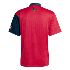 Męska Koszulka Retro Domowa Spain 1996 - Topowe Koszulki Pilkarskie Sklep Internetowy