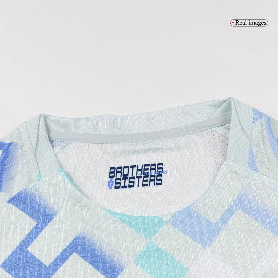 Męska Koszulka Wyjazdowa Inter Milan DUMFRIES #2 Wersja Piłkarska 2025/26 - Slim Fit - Topowe Koszulki Pilkarskie Sklep Internetowy