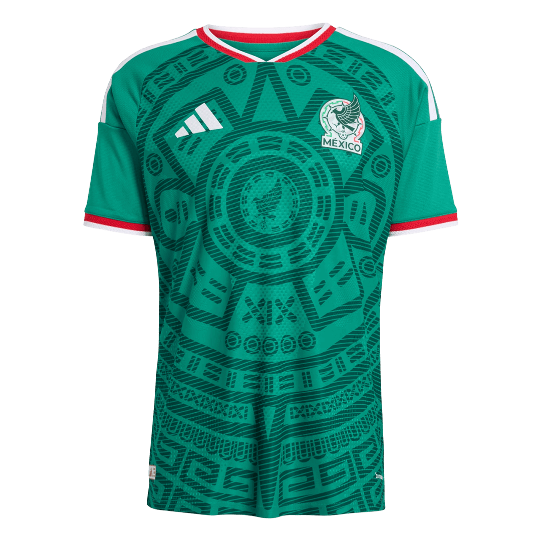 Męska Koszulka Domowa Mexico Wersja Piłkarska World Cup 2026 - Slim Fit