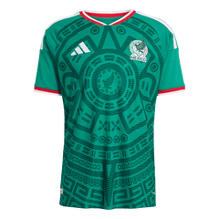 Męska Koszulka Domowa Mexico Wersja Piłkarska World Cup 2026 - Slim Fit
