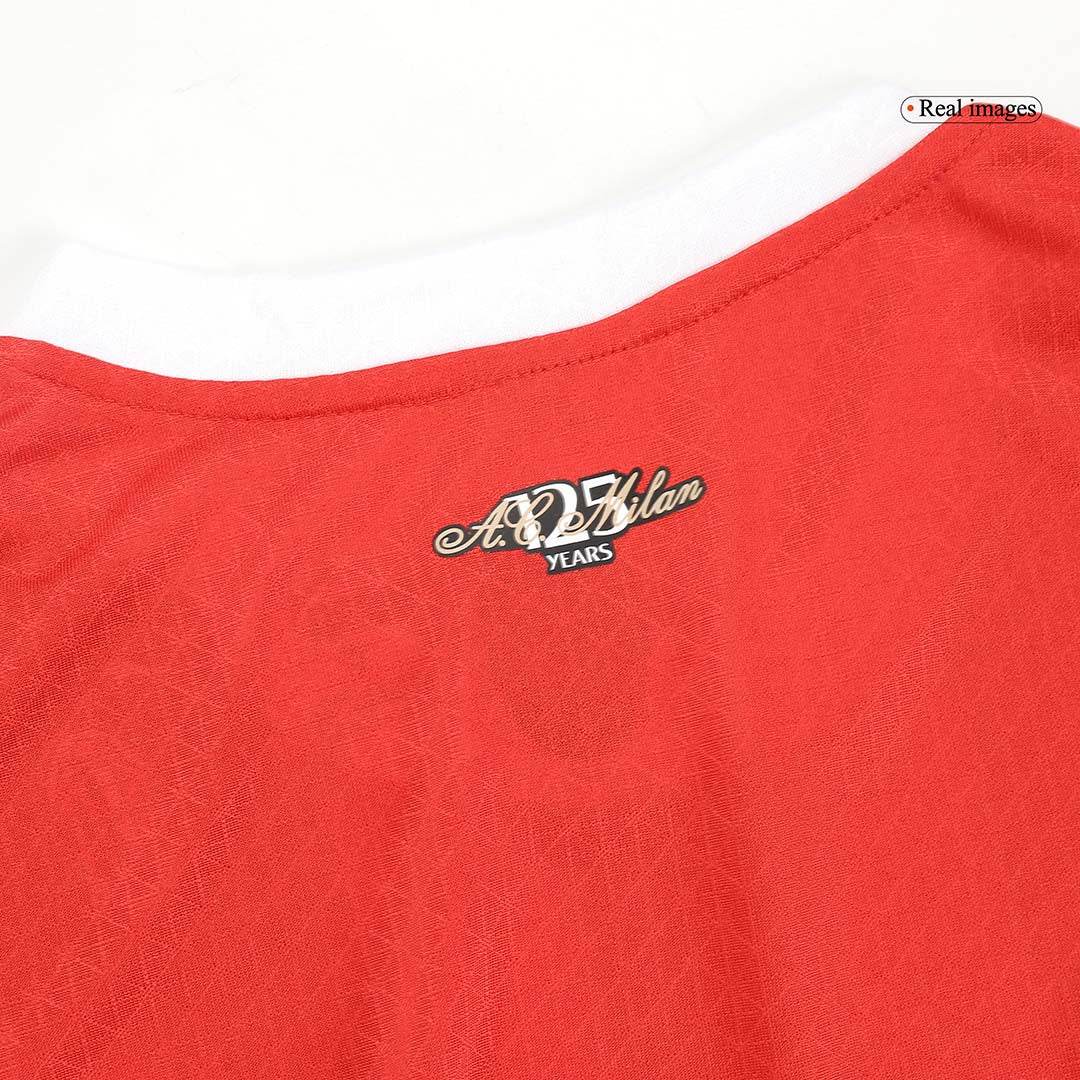 Męska wersja MORATA #7 AC Milan Koszulka domowa piłkarska 2024/25 - Slim Fit - Topowe Koszulki Pilkarskie Sklep Internetowy