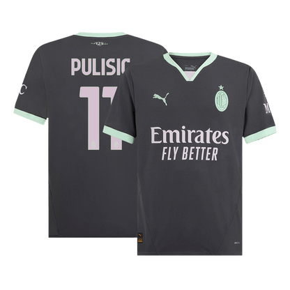 Męska koszulka wyjazdowa PULISIC #11 AC Milan Third Away 2024/25