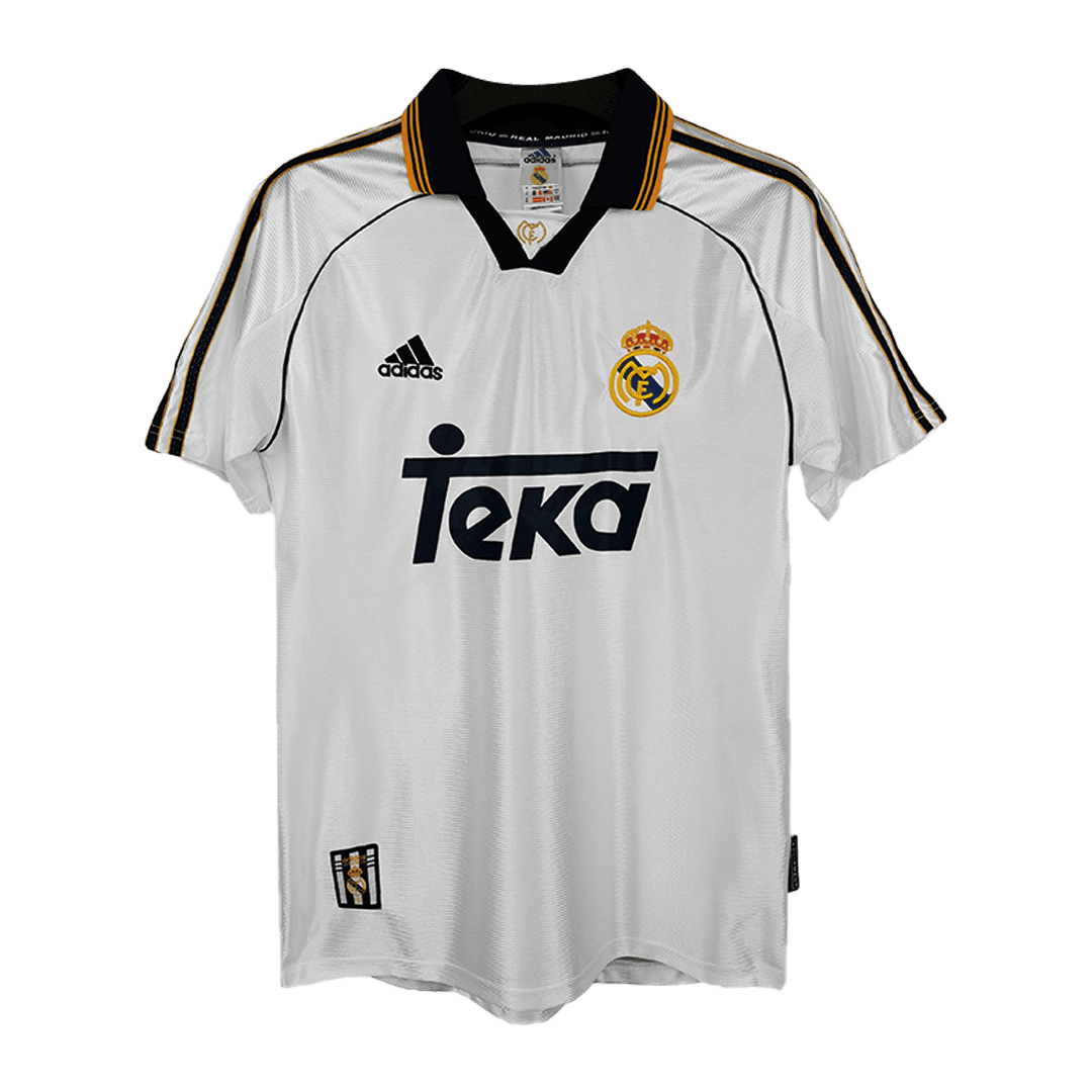 Męska Koszulka Retro Domowa Real Madrid 1999/00 - Topowe Koszulki Pilkarskie Sklep Internetowy