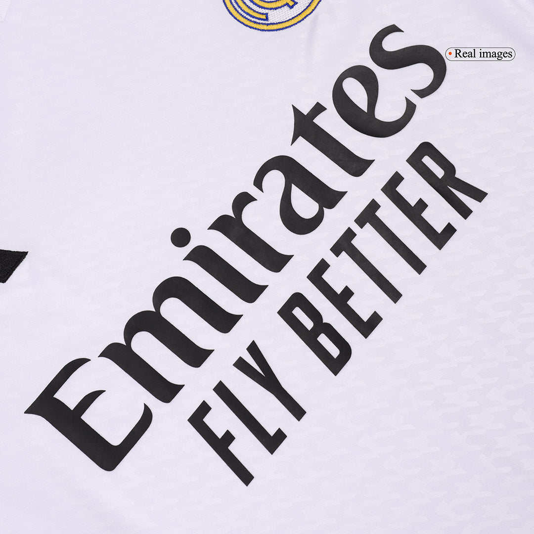 Real Madrid Home Long Sleeve High Quality Football Shirt 2024/25