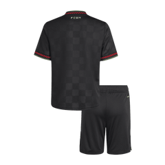 Dziecięcy Zestaw Trzecia Wyjazdowa Bayern Munich (Koszulka+Spodenki) 2025/26 - Topowe Koszulki Pilkarskie Sklep Internetowy