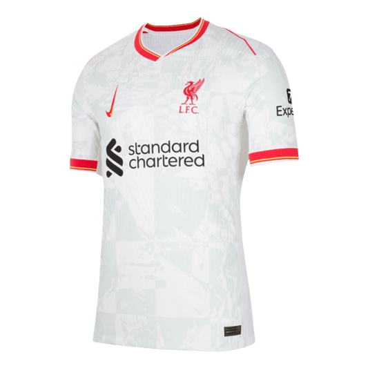 Męska Wysokiej jakości koszulka piłkarska Liverpool Third Away wersja zawodnika 2024/25