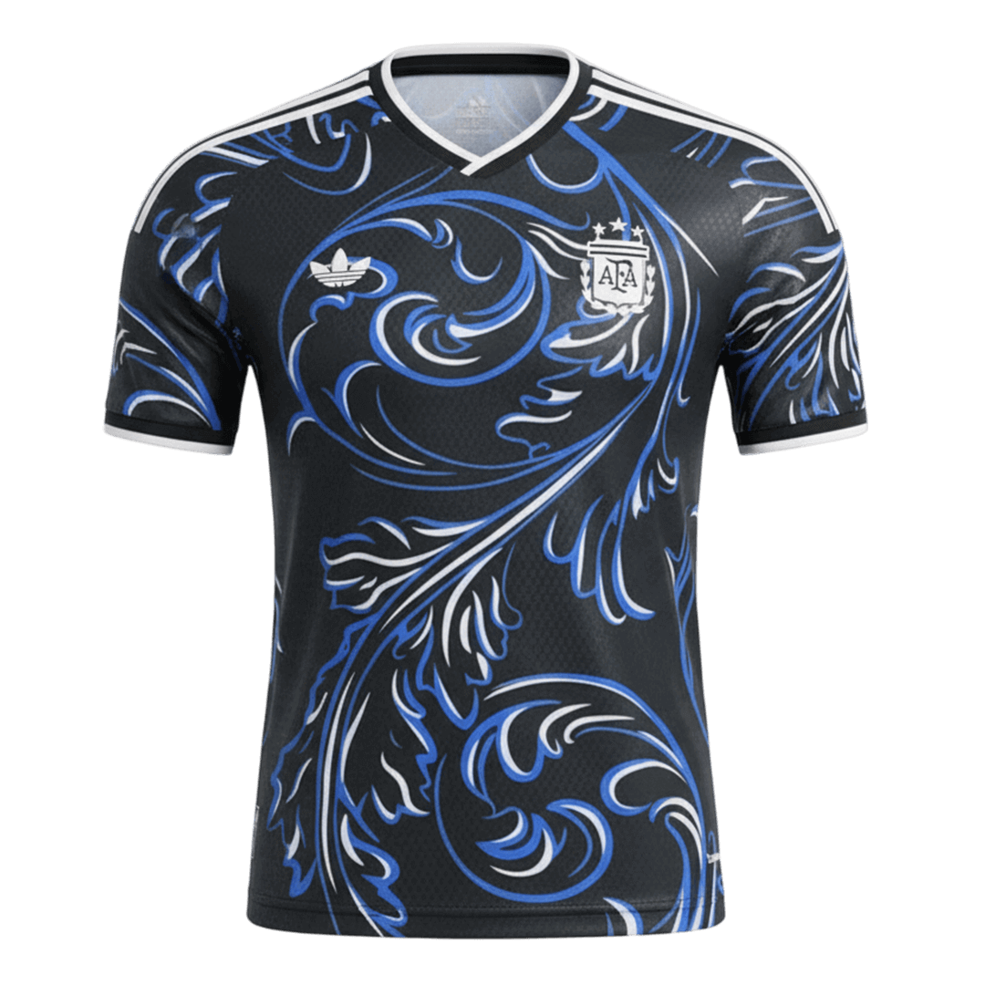 Męska Koszulka Wyjazdowa Argentyna Wersja Piłkarska World Cup 2026 - Slim Fit