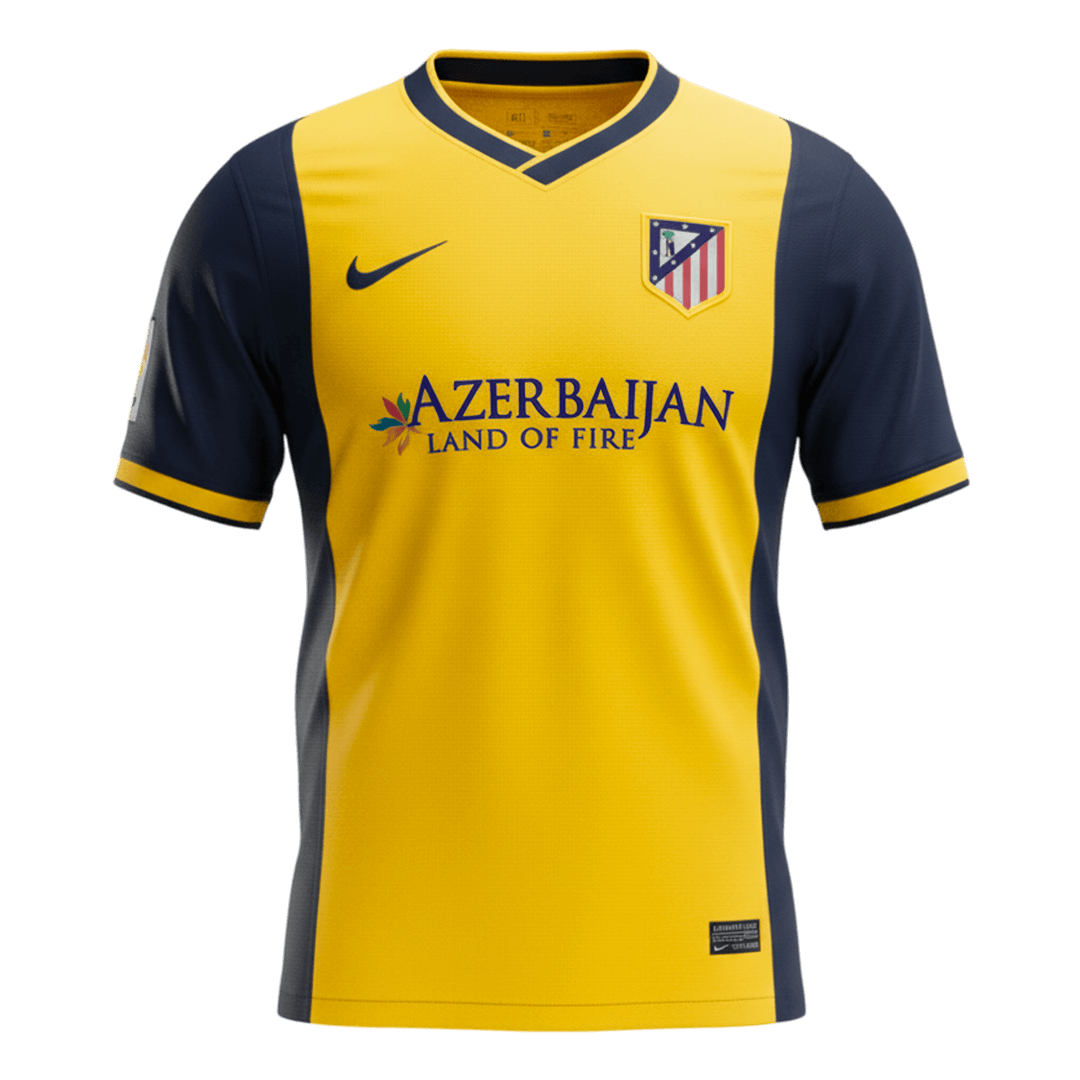 Męska Koszulka Retro Wyjazdowa Atletico Madrid 2013/14