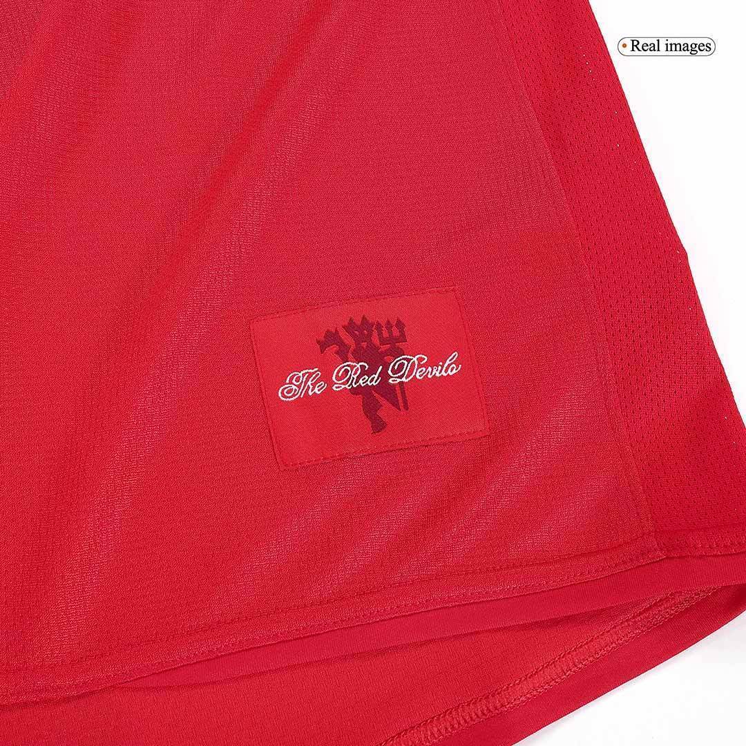 Retro 2007/08 Męska Koszulka Domowa MU - UCL Final - Topowe Koszulki Pilkarskie Sklep Internetowy