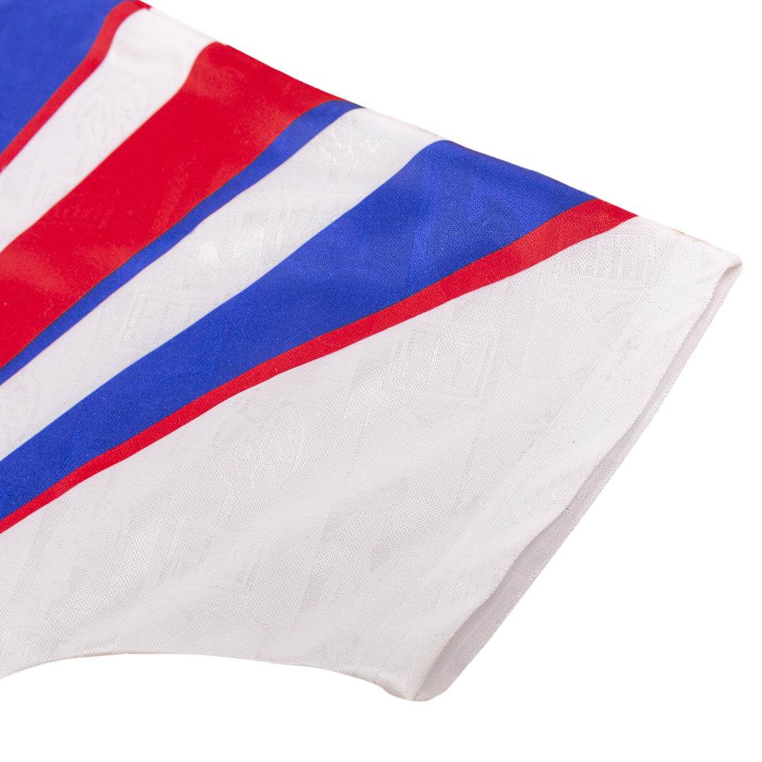 Męska Koszulka Retro Wyjazdowa France 1996 - Topowe Koszulki Pilkarskie Sklep Internetowy