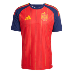 Męska Koszulka Domowa Spain Wersja Piłkarska World Cup 2026 - Slim Fit