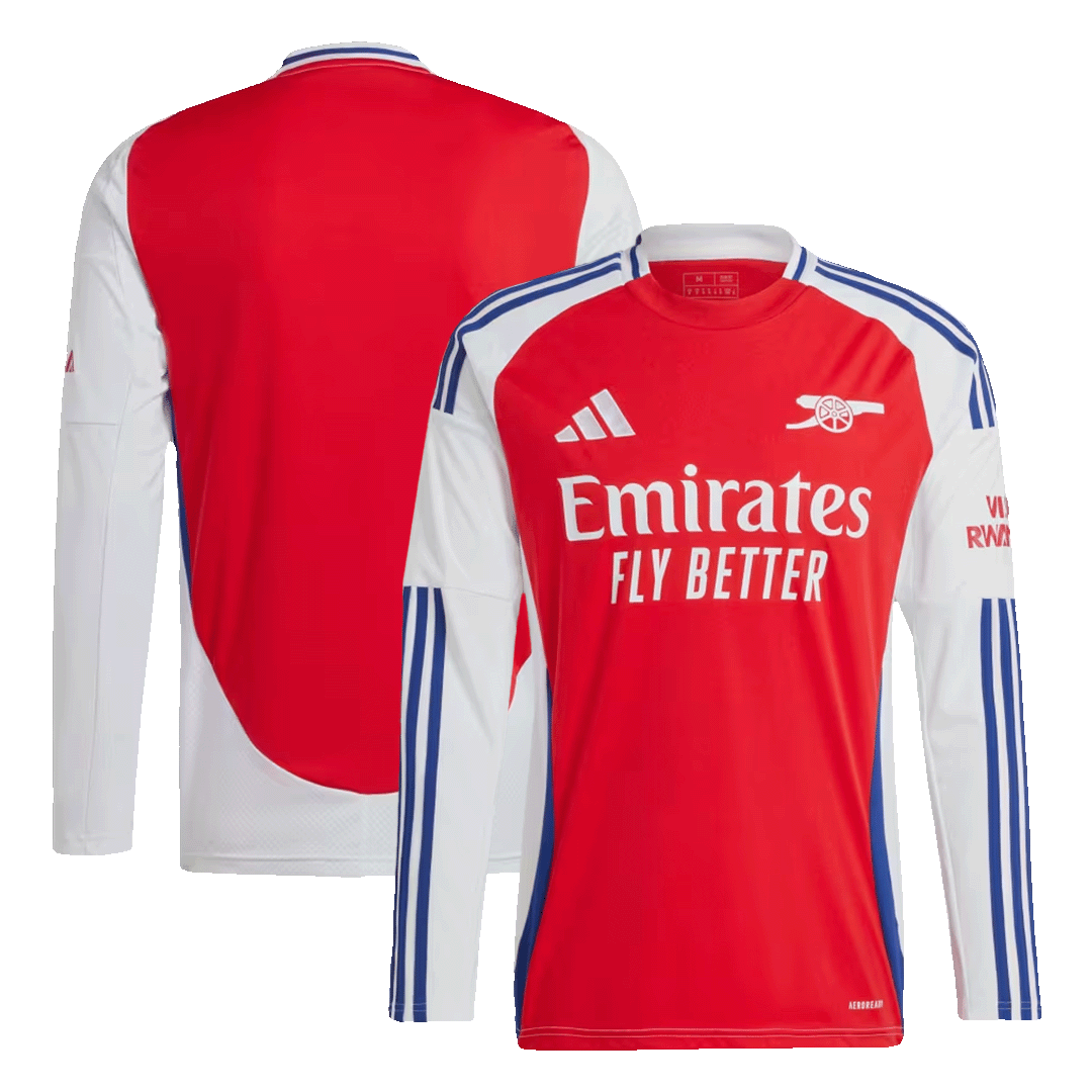 Arsenal Home Shirt Long Sleeve 2024/25