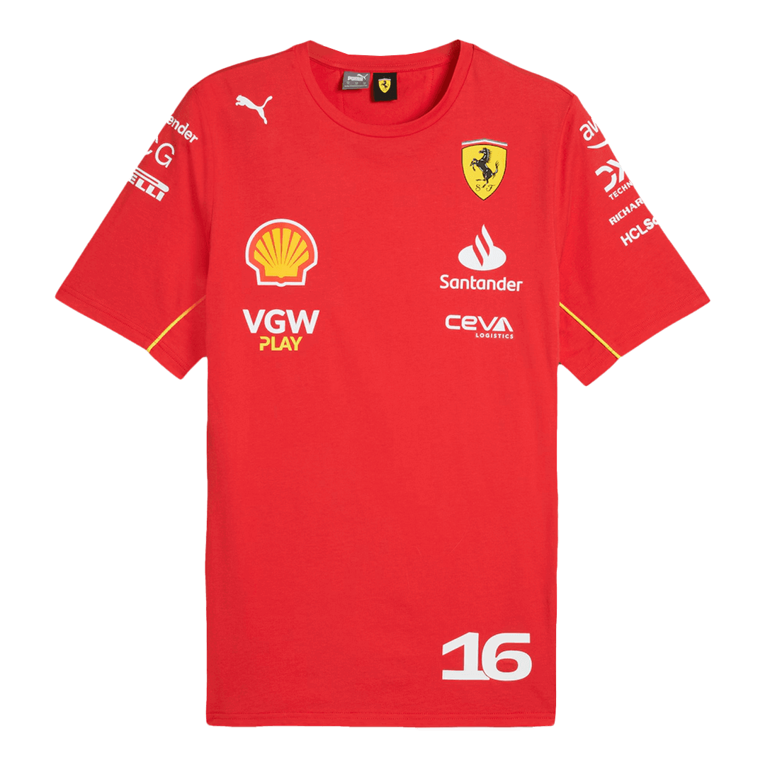 Ferrari F1 Racing Team Jersey Charles Leclerc #16 2024