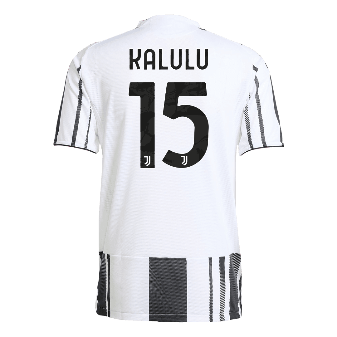Męska Koszulka Domowa Juventus KALULU #15 Wersja Piłkarska 2025/26 - Slim Fit - Topowe Koszulki Pilkarskie Sklep Internetowy