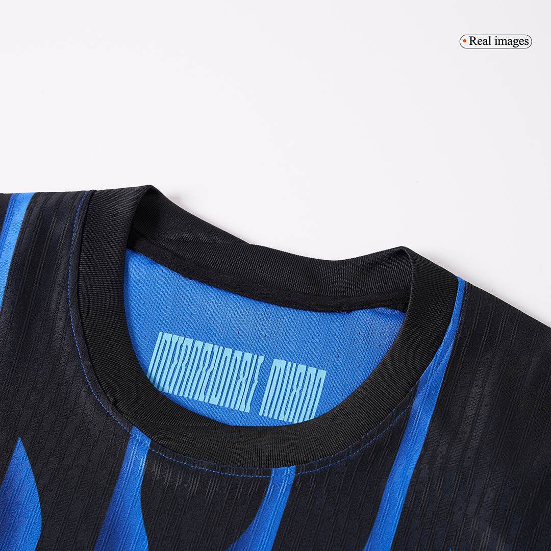Męska Koszulka Domowa Inter Milan THURAM #9 Wersja Piłkarska 2025/26 - Slim Fit - Topowe Koszulki Pilkarskie Sklep Internetowy