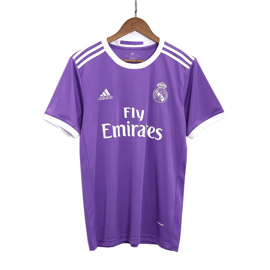 Męska Koszulka Retro Wyjazdowa Real Madrid KROOS #8 2016/17 - Topowe Koszulki Pilkarskie Sklep Internetowy