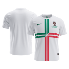 Męska Koszulka Retro Wyjazdowa Portugal 2012