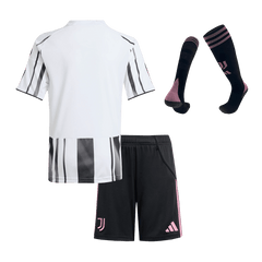 Dziecięcy Zestaw Domowa Juventus (Koszulka + Spodenki + Skarpety) 2025/26 - Topowe Koszulki Pilkarskie Sklep Internetowy
