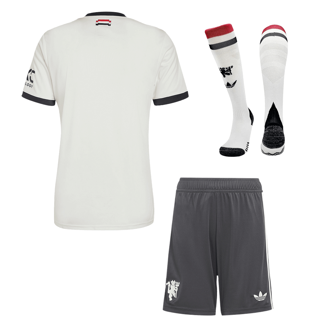 Tercera camiseta de visitante del Manchester United 2024/25