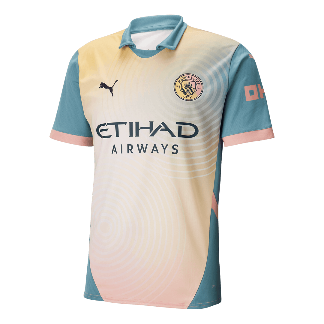 Męska Wysokiej jakości koszulka piłkarska Manchester City Fourth Away 2024/25 - Zdecydowanie City