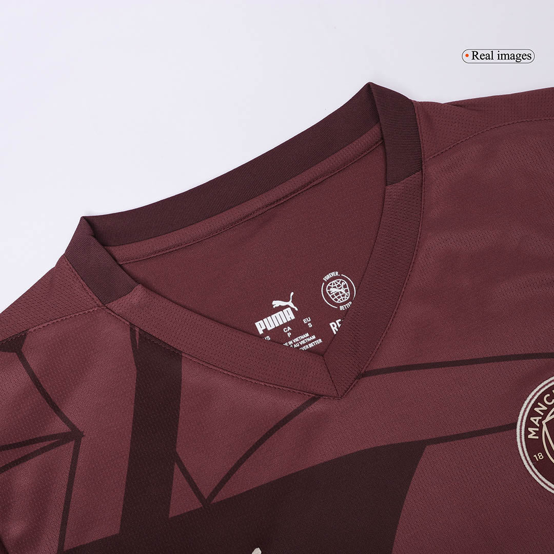 Tercera camiseta visitante del Manchester City 2024/25