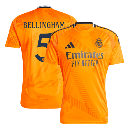 Camiseta segunda equipación hombre Real Madrid BELLINGHAM #5 2024/25