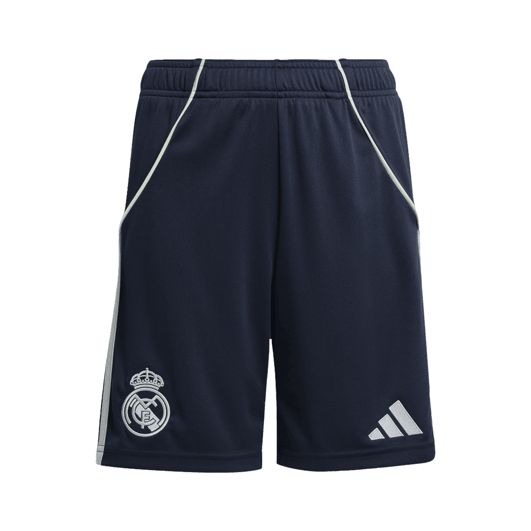 Męski Zestaw Wyjazdowy Real Madryt (Koszulka+Spodenki) 2025/26 - Topowe Koszulki Pilkarskie Sklep Internetowy