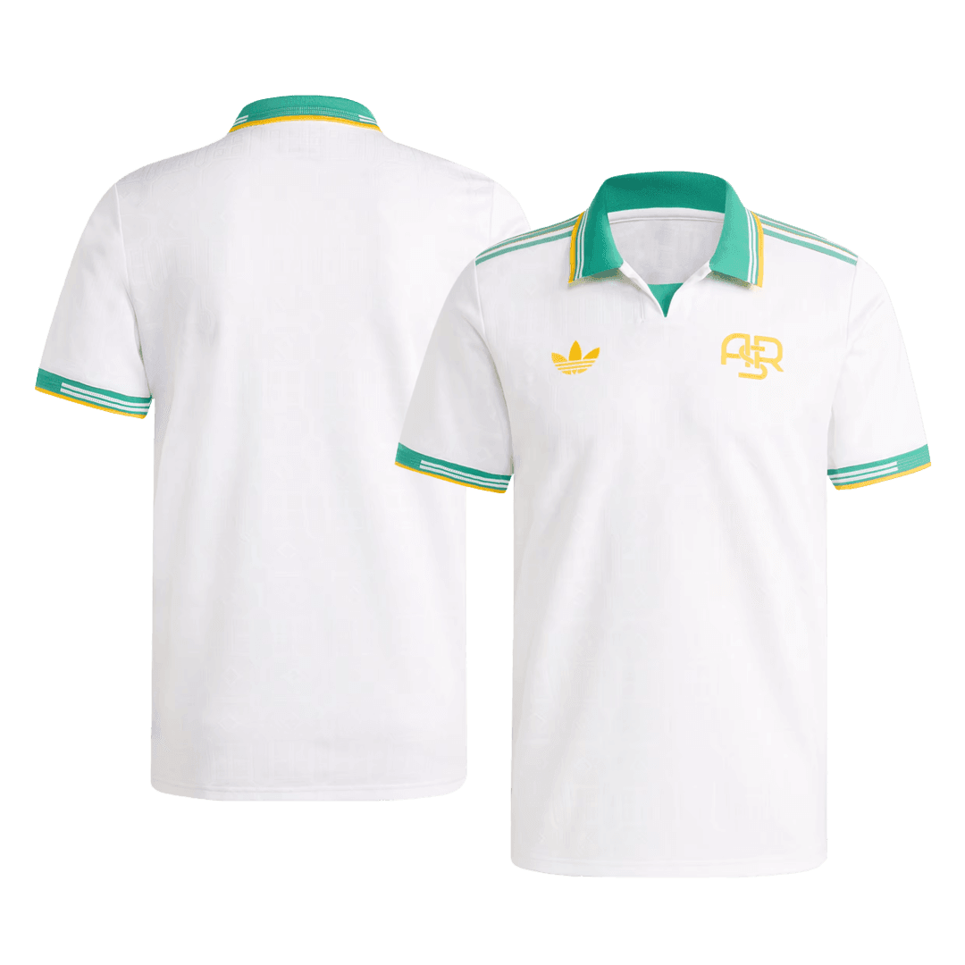 Męska Koszulka Trzecia Wyjazdowa Roma Wersja Piłkarska 2025/26 - Slim Fit - Topowe Koszulki Pilkarskie Sklep Internetowy